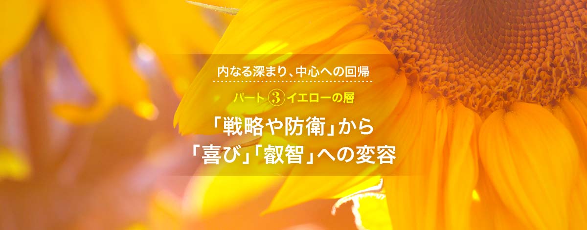 イエローの光線——第3チャクラ（太陽神経叢）